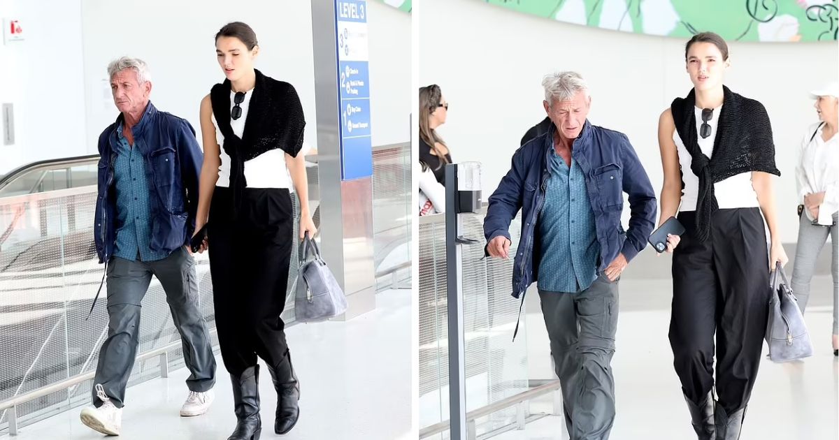 copy of articles thumbnail 1200 x 630 8 5.jpg - Sean Penn, 64, Is Towered Over By His Statuesque Girlfriend, 30, As They Step Out Together