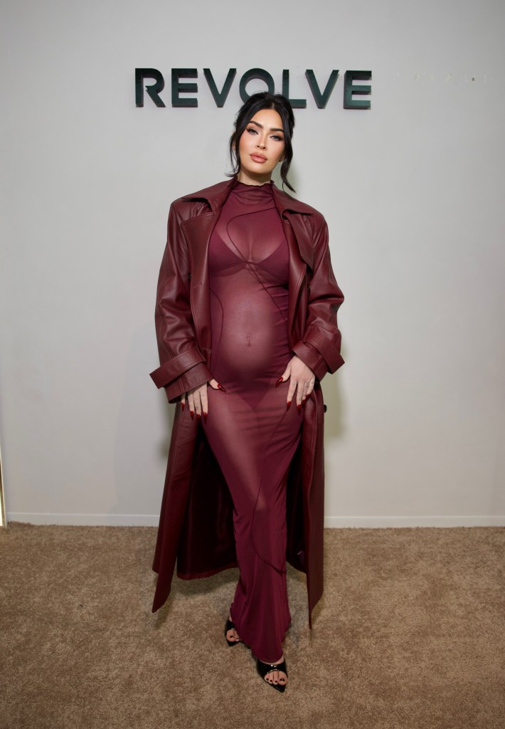 Pregnant Megan Fox Puts Her Growing Baby Bump On Display In Red Hot - Is Megan Fox Pregnant Again? Fans Spot Clues In Recent Appearances