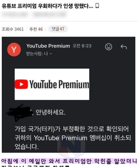 9 21.png - 유튜브 프리미엄 우회쓰다가 인생 ㅈ됐다......