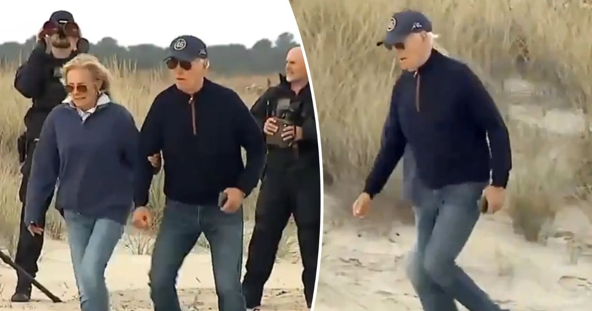 copy of articles thumbnail 1200 x 630 1 6.jpg - 'Life's A Beach!'- Biden Stumbles 'Several Times' & Needs Help From Jill While Struggling To Walk On Sandy Delaware Beach