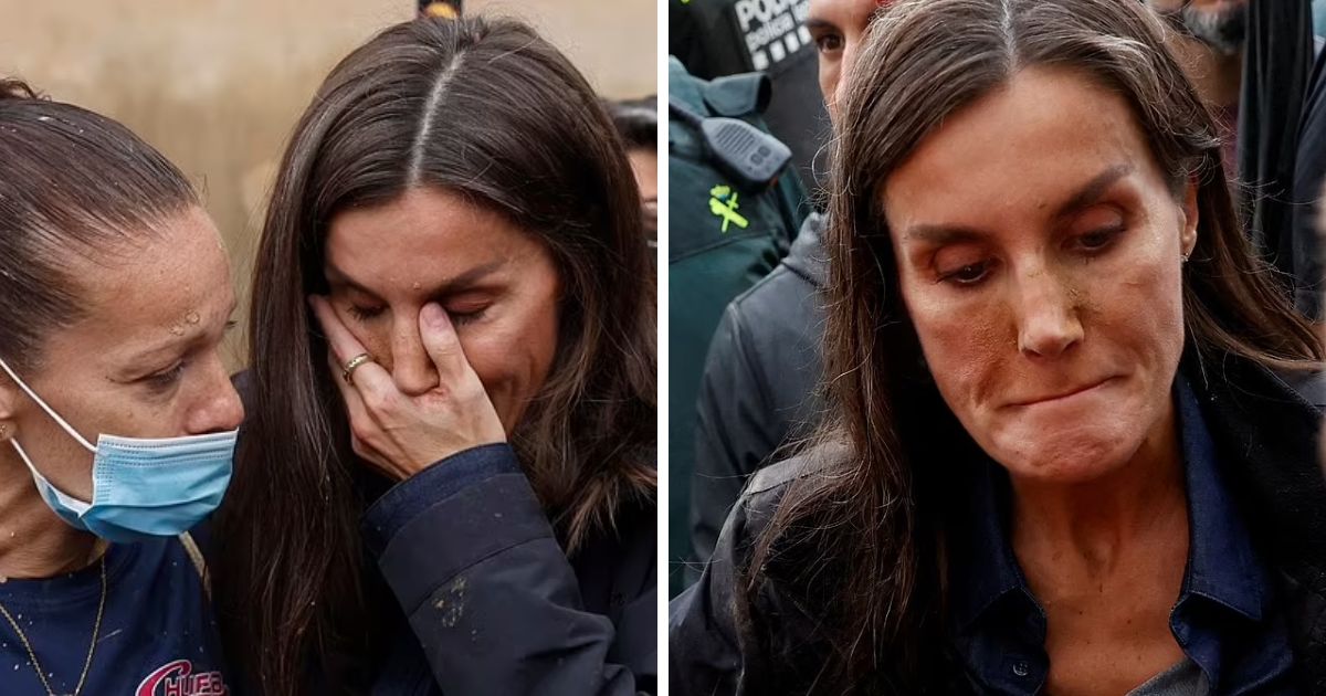 copy of articles thumbnail 1200 x 630 14 1.jpg - Queen Letizia of Spain Breaks Down Into Tears After Angry Locals Pelt Her With Dirt & Stones