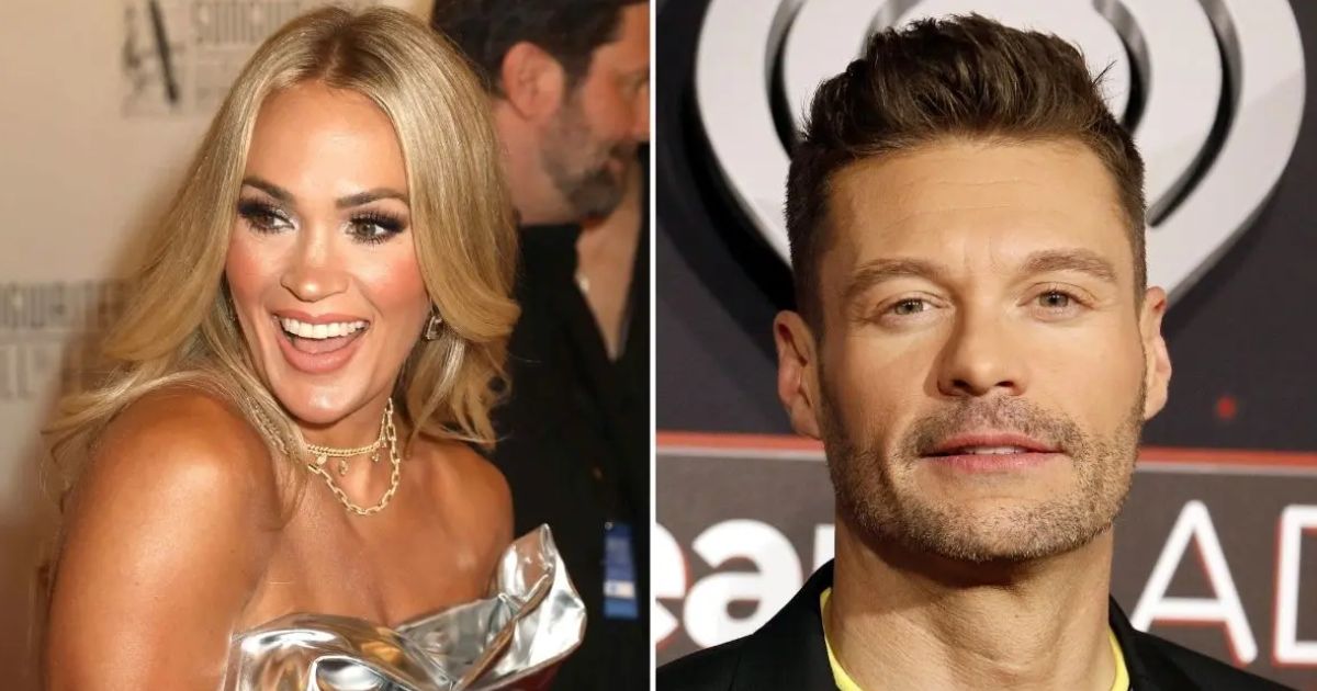 copy of articles thumbnail 1200 x 630 9 5.jpg - Host Ryan Seacrest So 'Obsessed' With New 'American Idol' Judge Carrie Underwood It's 'Making Her Co-Stars Sick'