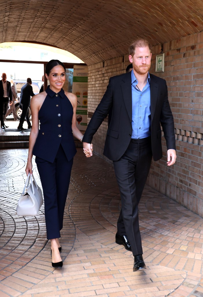 Prince Harry, Duke of Sussex and Meghan, Duchess of Sussex seen during The Duke and Duchess of Sussex