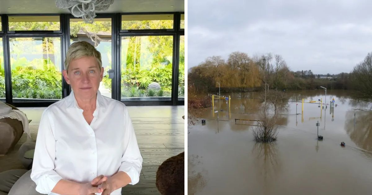 copy of articles thumbnail 1200 x 630 2 1.jpg - 'Karma' Trends On Social Media After Ellen DeGeneres' UK Home DROWNS In Floods