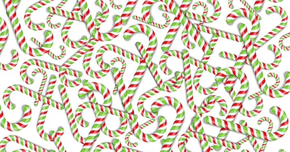 copy of articles thumbnail 1200 x 630 2 26.jpg - Hidden Amongst The Identically Striped Candy Canes Lies One Odd One Out! Can You Find It?