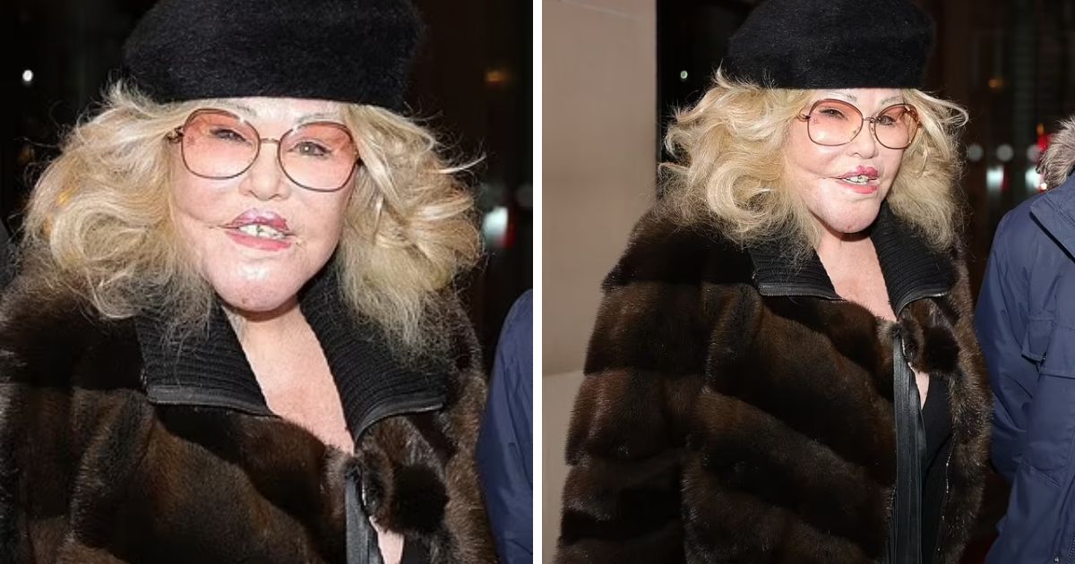 copy of articles thumbnail 1200 x 630 40.jpg - Cat Woman Jocelyn Wildenstein Displays Her Smooth Visage While Stepping Out With Fiance After Confirming She NEVER Had Plastic Surgery Done