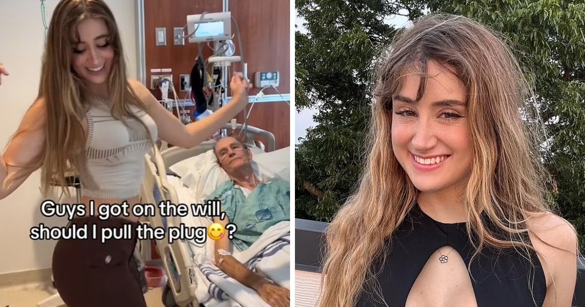 copy of articles thumbnail 1200 x 630 5 10.jpg - Model Slammed for Dancing Gleefully Next to Elderly Boyfriend's Hospital Bed as She Prepares to Inherit His Fortune