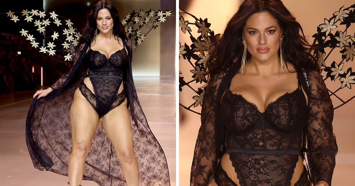 copy of articles thumbnail 1200 x 630 5 13.jpg - "Get Off The Runway, This Is Nasty!"- Ashley Graham's Catwalk In VS Lingerie Sparks Backlash From Viewers