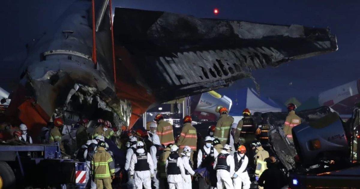 copy of articles thumbnail 1200 x 630 7 14.jpg - Two Crew Members Miraculously Pulled Out ALIVE From Deadly South Korean Plane Crash As Death Toll Rises to 179