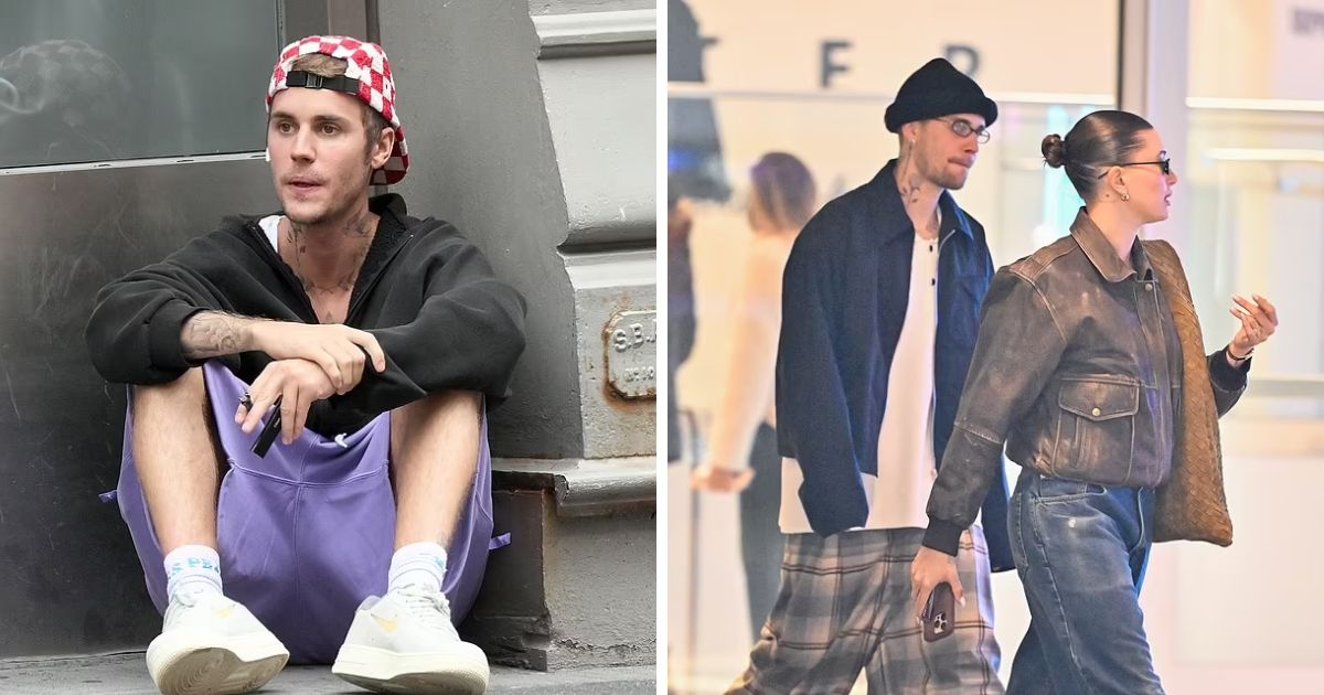 copy of articles thumbnail 1200 x 630 13 3.jpg - Shock Images Show Justin Bieber In The Gutter Smoking Drugs Before 'Unfollowing' Wife Hailey Bieber On Social Media