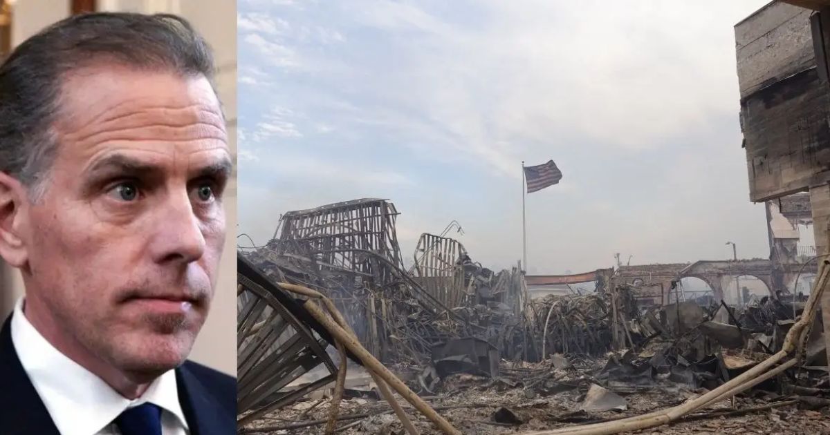 copy of articles thumbnail 1200 x 630 19 1.jpg - Dramatic Photos Show Hunter Biden’s Malibu Home Burned to the Ground — as Right-Wing Trolls Claim Blaze is 'Destruction of Evidence'