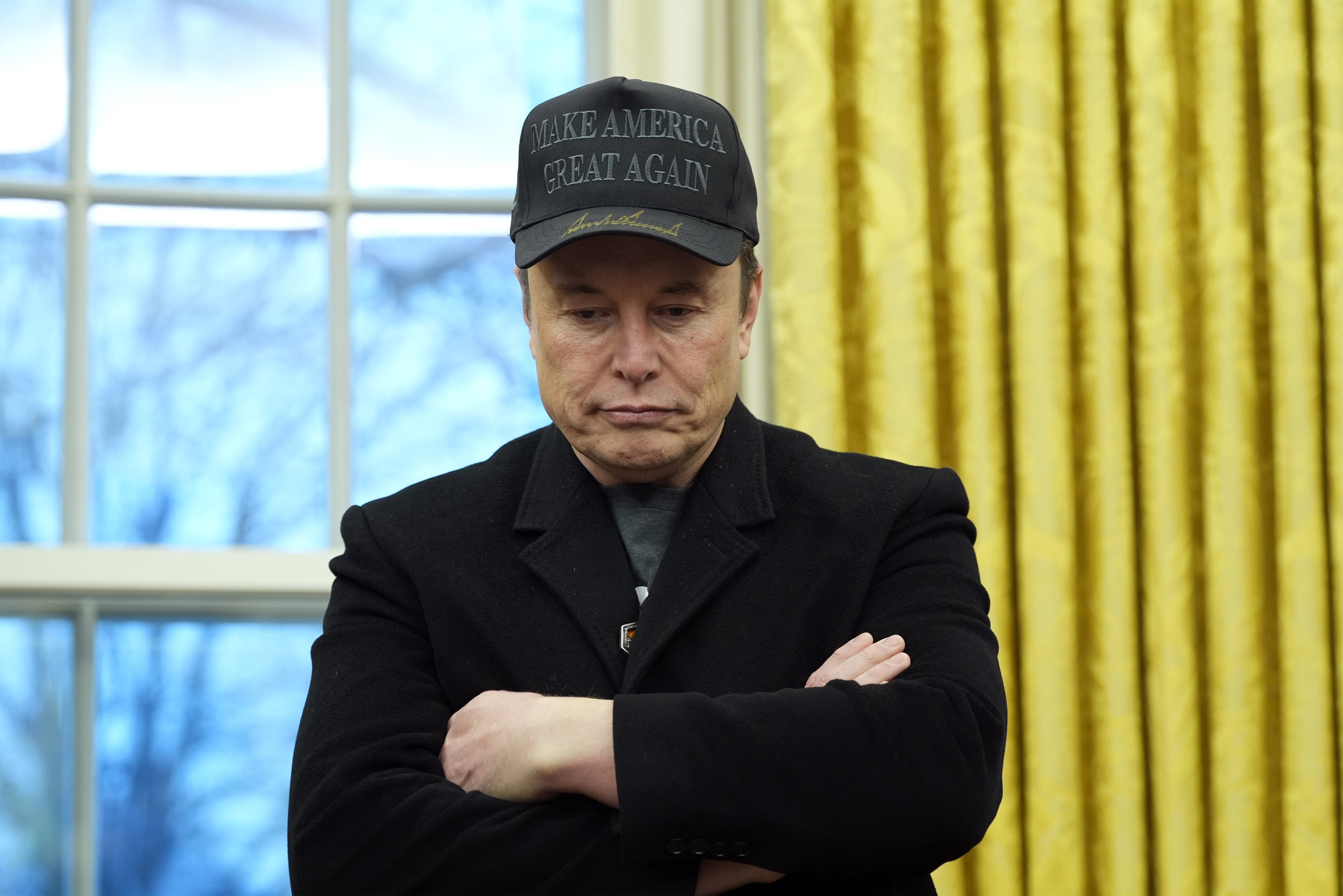 Elon Musk in the White House.