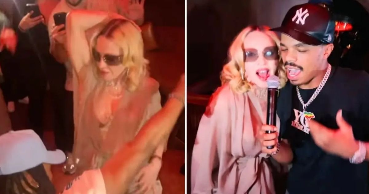 copy of articles thumbnail 1200 x 630 49.jpg - Madonna, 66, Puts On A Busty Display In A Completely Sheer Outfit To Celebrate Boyfriend Akeem Morris' 29th Birthday Party