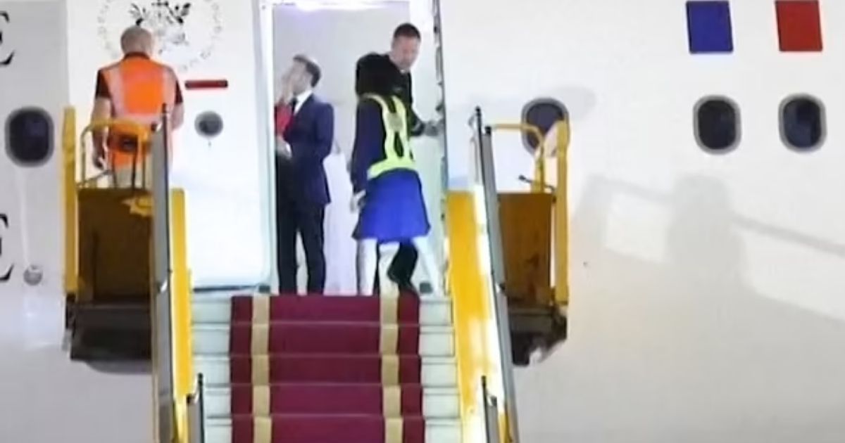 copy of articles thumbnail 1200 x 630 70 1.jpg - French President Emmanuel Macron SHOVED In The Face By Wife As Plane Touches Down During State Visit