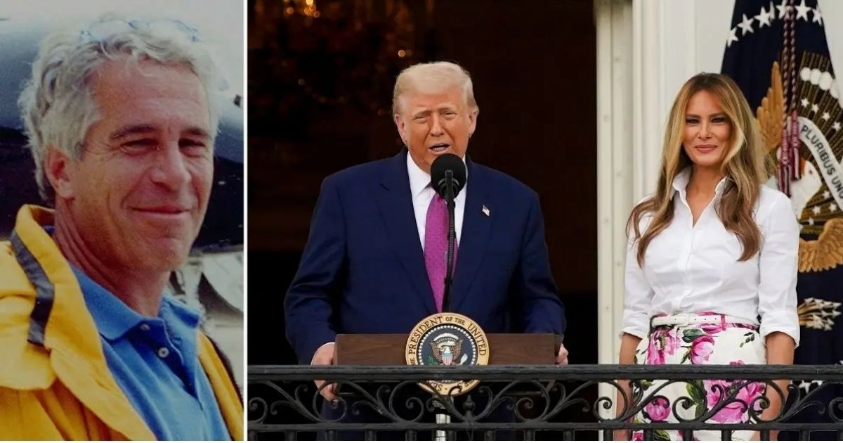 copy of articles thumbnail 1200 x 630 2025 07 31t155747 583.jpg - What Does Melania Know? Mystery Over First Lady's Ties to Epstein — as Trump's Wife Insists Disgraced Pedo Had Nothing to Do With How She Met Prez at New York's Kit Kat Club