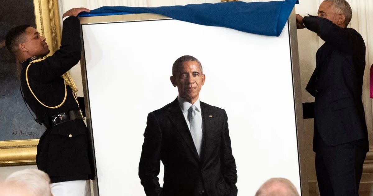 copy of articles thumbnail 1200 x 630 2025 08 11t162738 396.jpg - Donald Trump Moves Official Portrait of Former President Barack Obama in a 'Hidden' Stairwell in the White House