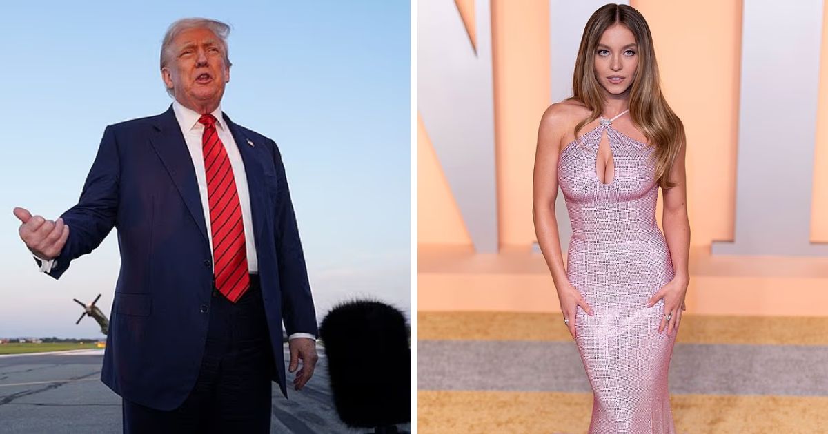 copy of articles thumbnail 1200 x 630 95.jpg - President Trump Slammed For Saying He LOVES Sydney Sweeney & Her Ad After Her Political Leanings Revealed
