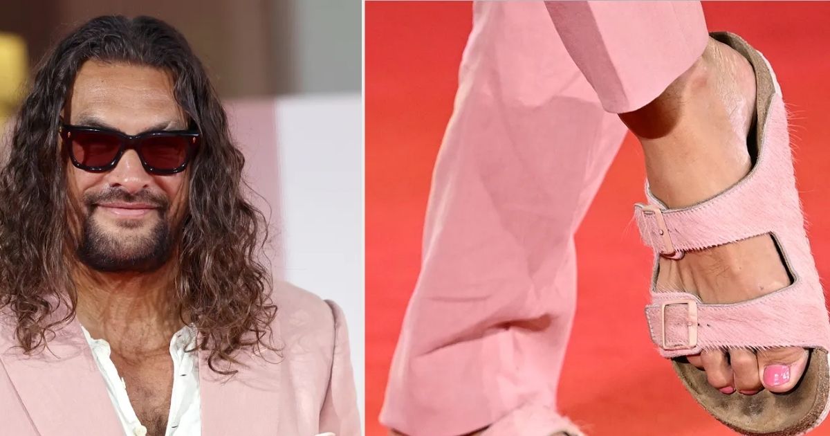 copy of articles thumbnail 1200 x 630 2025 09 05t162250 853.jpg - Jason Momoa Goes All Pink, Including His Toe Nails, on the Venice Red Carpet: 'They're Painted!'