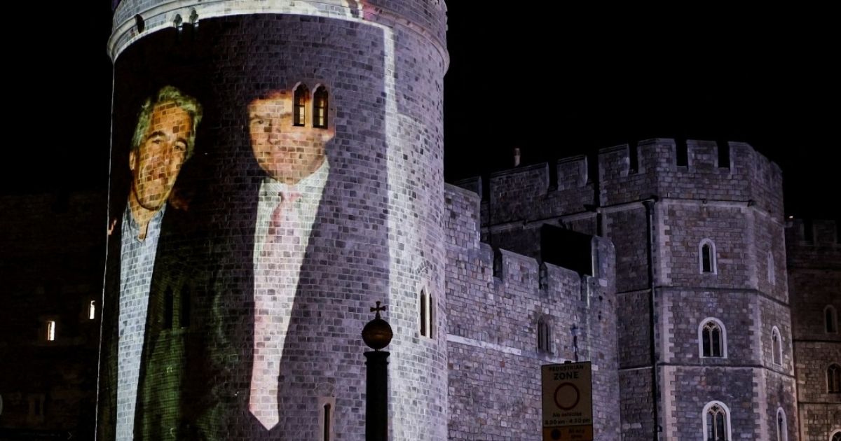 copy of articles thumbnail 1200 x 630 95 2.jpg - Four arrested after photo of Trump and Jeffrey Epstein projected onto Windsor Castle
