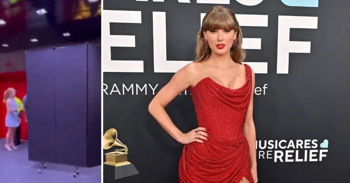 copy of articles thumbnail 1200 x 630 96 2.jpg - Taylor Swift Hid Behind a 7ft 'Bulletproof' Screen to Watch Fiance Travis Play Football Amid 'Copycat Fears'