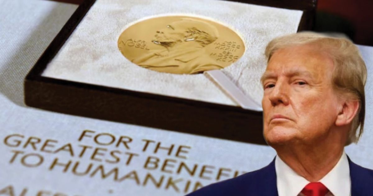 copy of articles thumbnail 1200 x 630 2025 10 10t140538 090.jpg - President Donald Trump says it’s ‘fine’ if he doesn’t win Nobel Peace Prize As Winners to be announced today