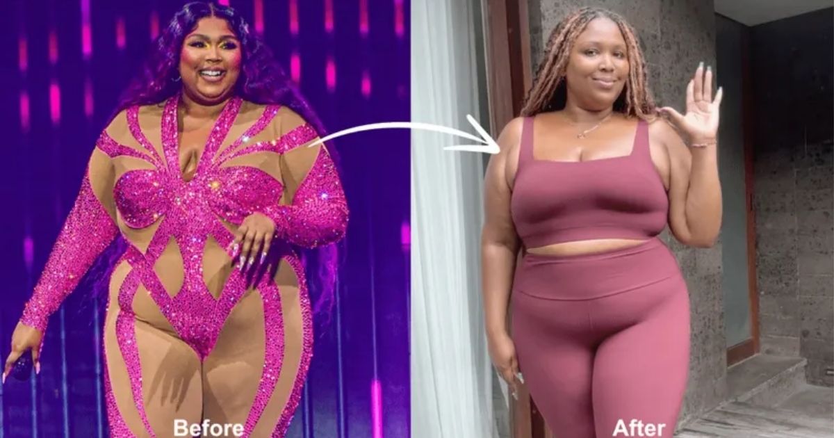 copy of articles thumbnail 1200 x 630 2025 10 15t184054 593.jpg - Lizzo strips down to her underwear to show off her incredible weight loss transformation - after admitting she 'tried' Ozempic