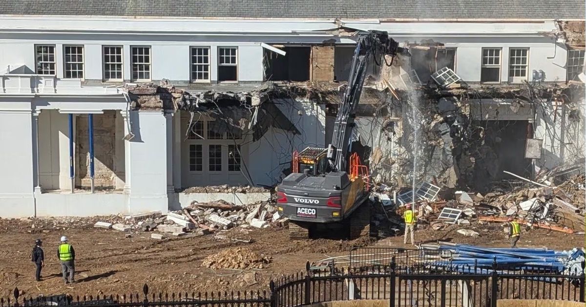 copy of articles thumbnail 1200 x 630 2025 10 21t010348 161.jpg - "Truly Sad"- Trump Administration DEMOLISHES Portions of East Wing of White House To Build Trump's $250M Ballroom