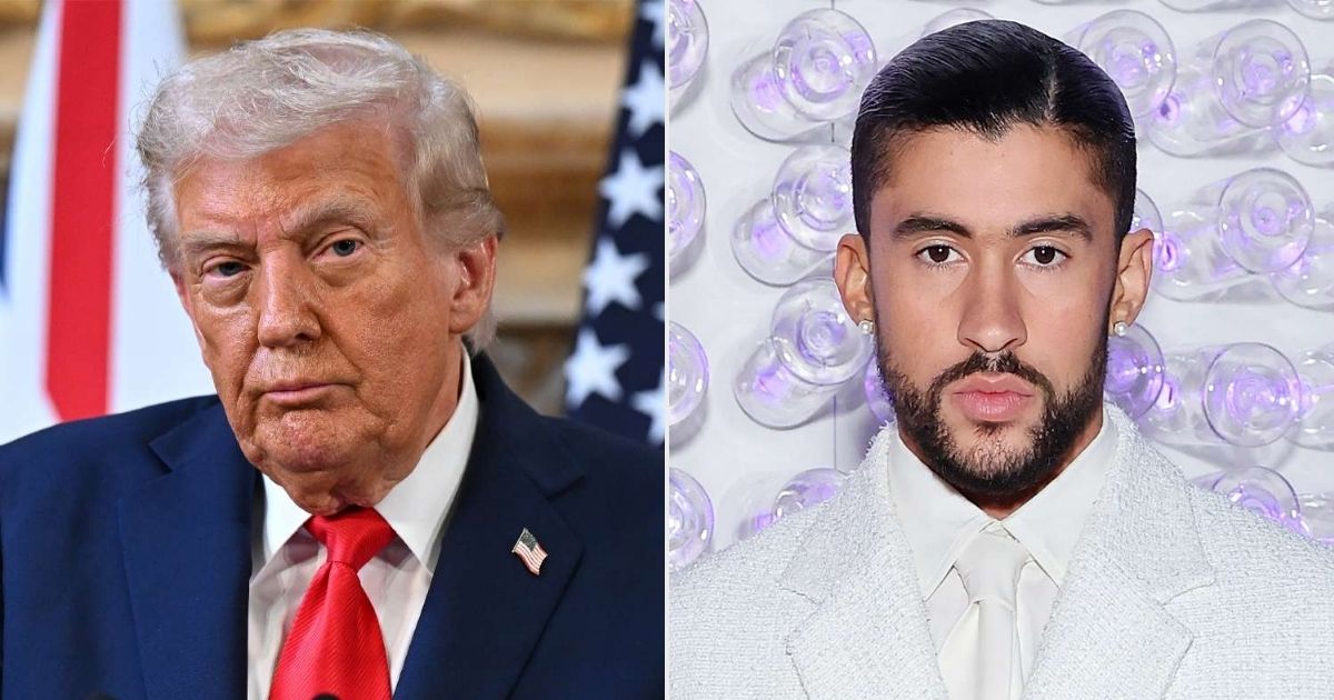 copy of articles thumbnail 1200 x 630 98 13.jpg - Donald Trump calls Bad Bunny ‘absolutely ridiculous’ choice for Super Bowl halftime show after claiming 'I don't know who he is!'