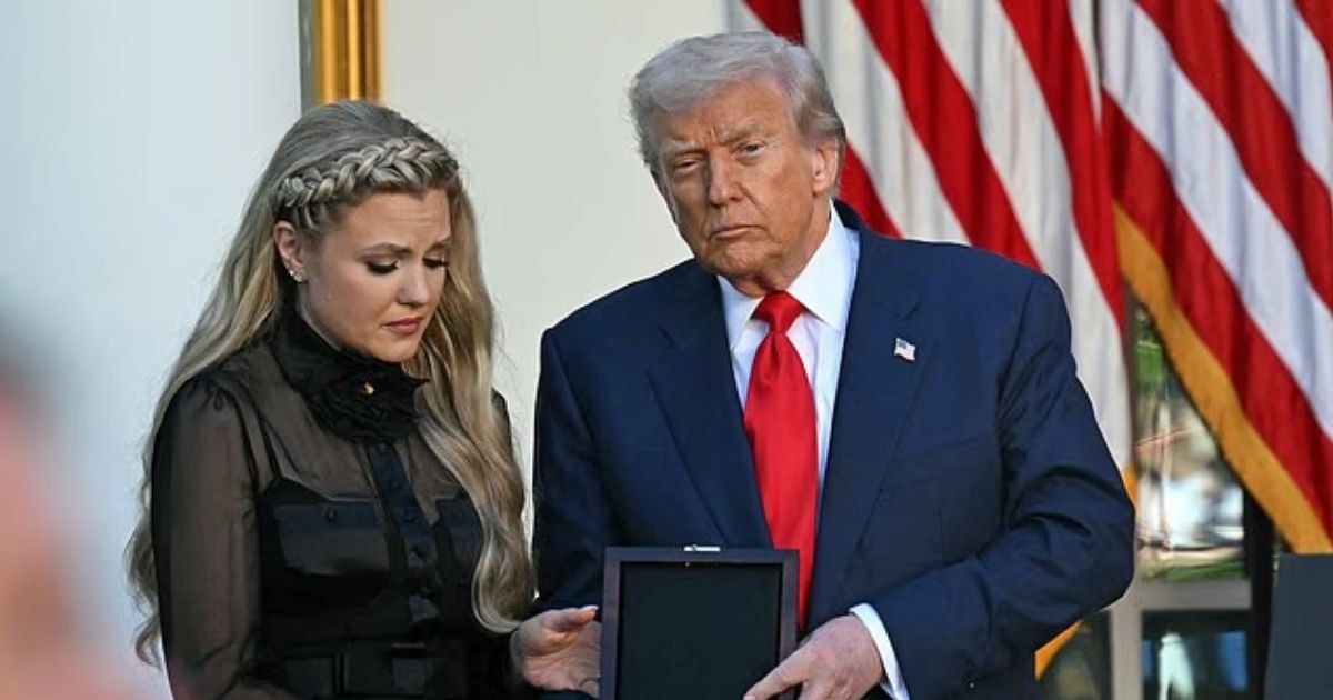 copy of articles thumbnail 1200 x 630 98 20.jpg - 'And The Oscar Goes To'- America Reacts As Erika Kirk Fights Back Tears As Trump Presents Her With Charlie's 'Medal of Freedom'