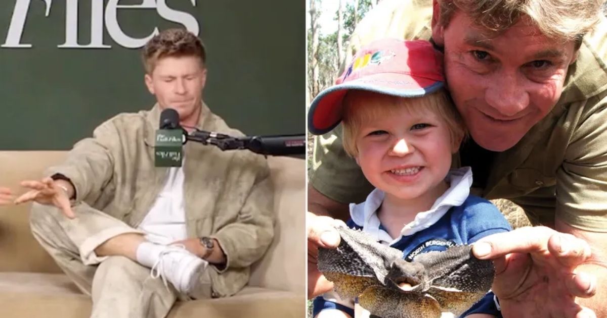 copy of articles thumbnail 1200 x 630 98 23.jpg - Robert Irwin Gets Choked Up Recalling Late Father's Destiny For Him: 'He Gave Me This Gift'