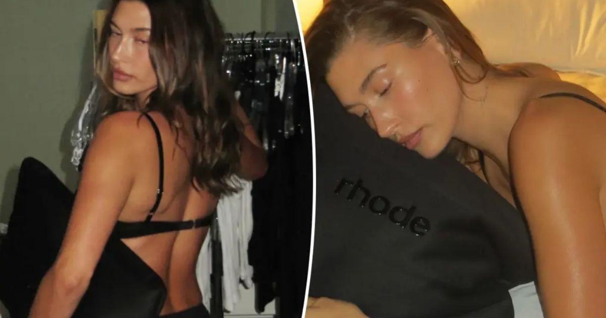 copy of articles thumbnail 1200 x 630 99 12.jpg - "Keep it Private!"- Hailey Bieber SHOCKS Fans With Cheeky Display in Sultry Bedroom Photo Shoot