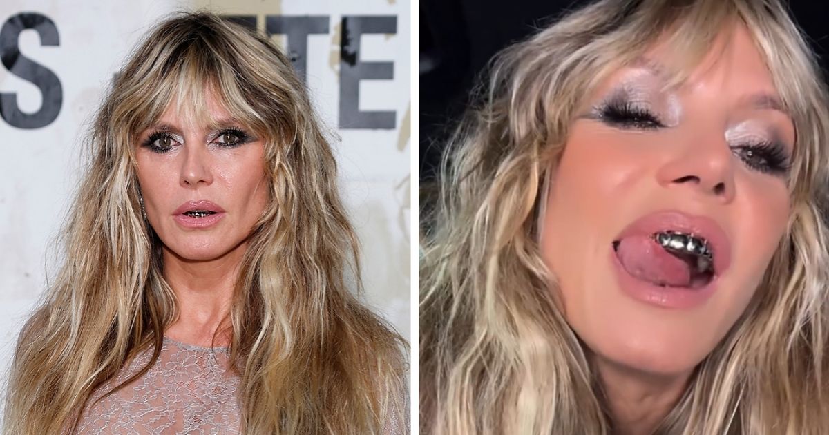 copy of articles thumbnail 1200 x 630 99 6.jpg - Heidi Klum pairs completely see-through lace dress with a platinum grill at Vetements show during Paris Fashion Week